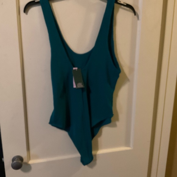 Wild Fable NWT teal body suit.   Size XL. - Picture 5 of 5